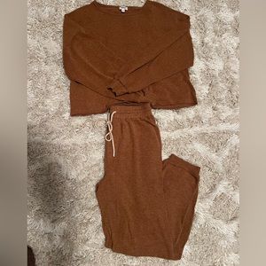 BKE Burnt Orange Lounge Set